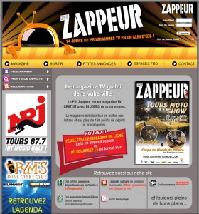 Site web le P'tit Zappeur version 1