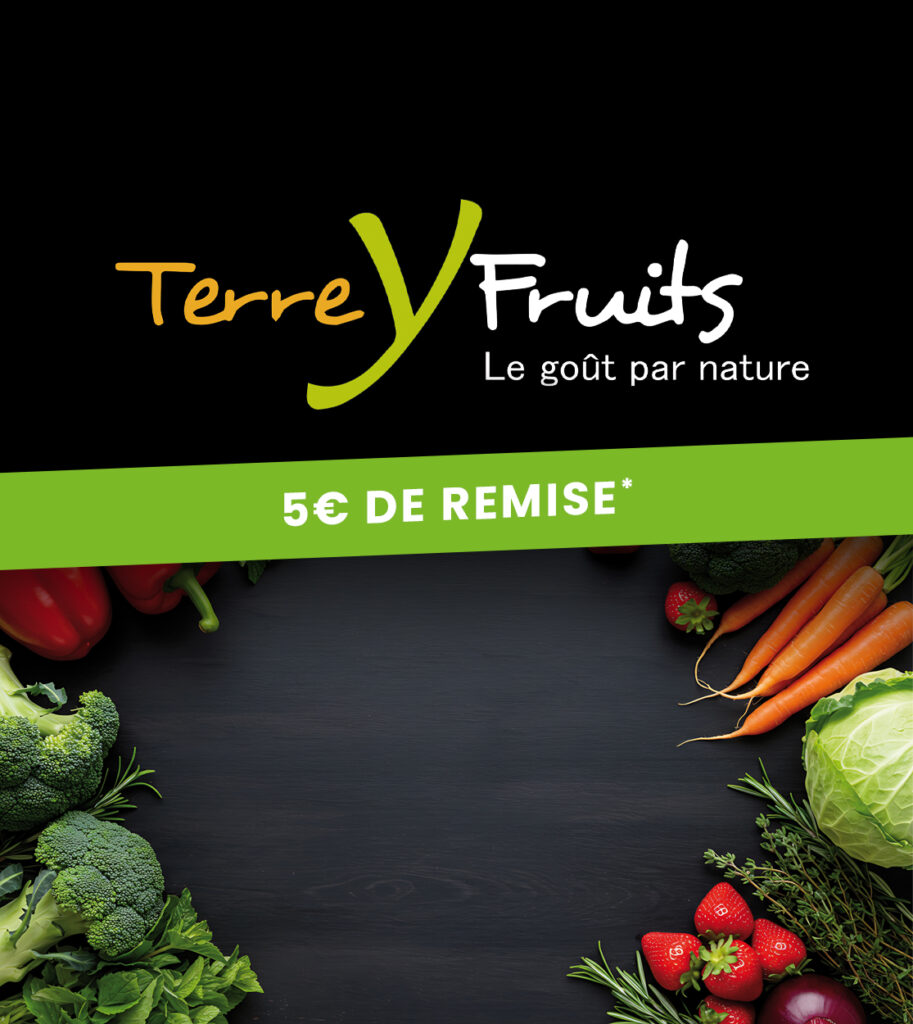 TERRE Y FRUITS 5€