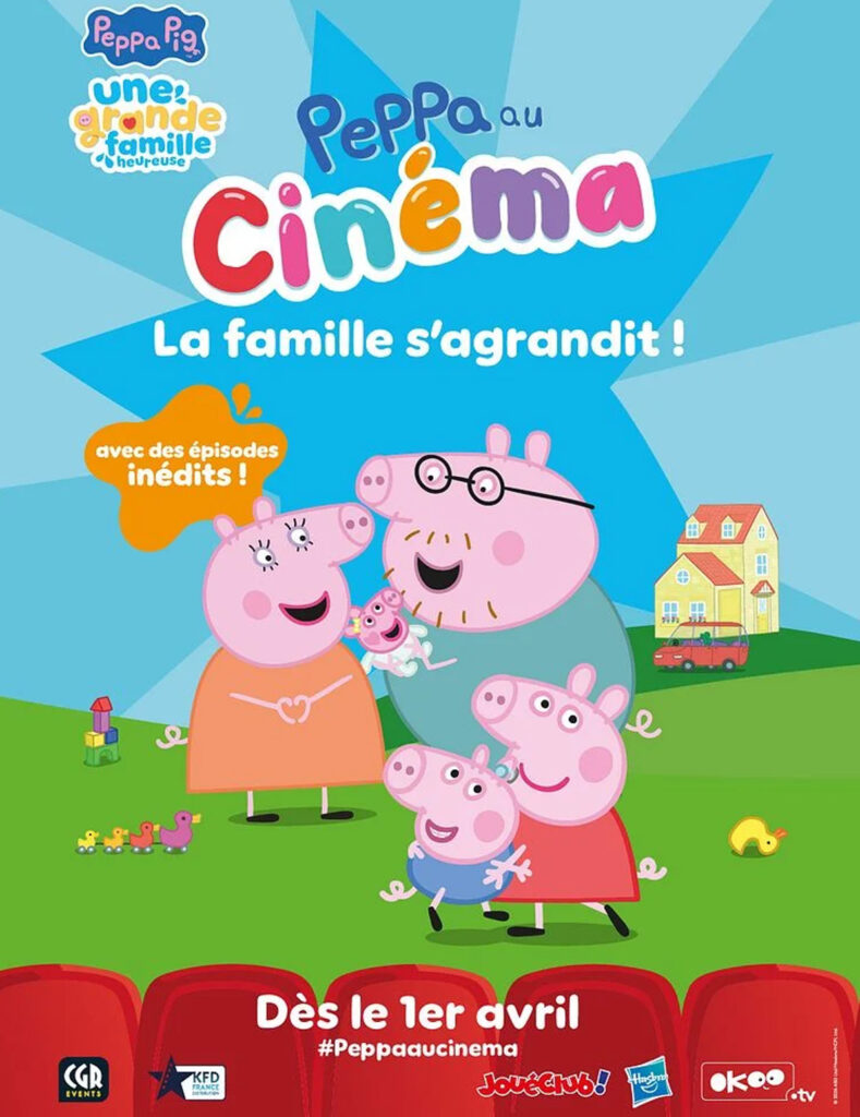 PEPPA AU CINEMA LA FAMILLE S AGRANDIT copie