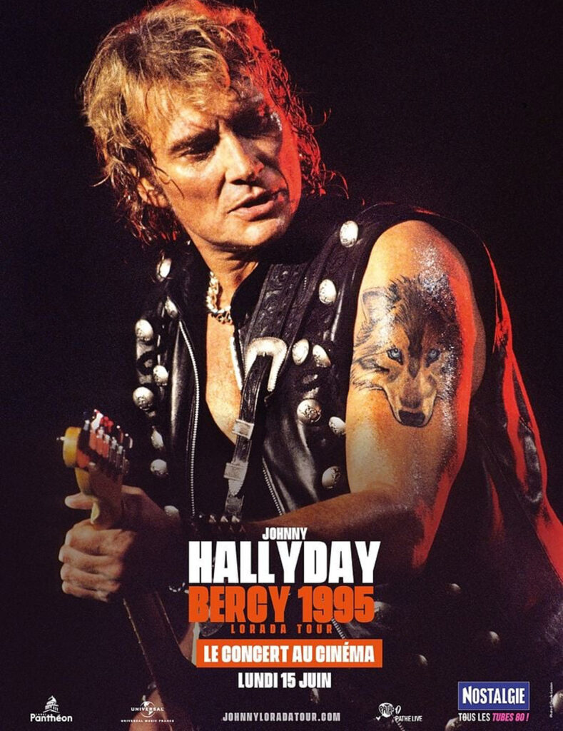 JOHNNY HALLYDAY, psd copie